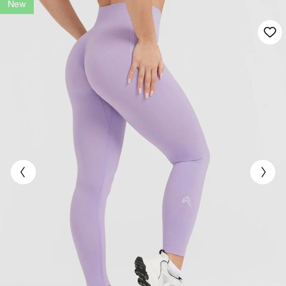 NEW Oner Active EFFORTLESS SEAMLESS LEGGINGS Wisteria Purple S or M Regul